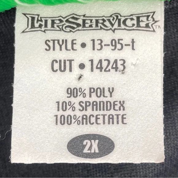 Vintage 90s Lip Service Crushed Velvet Lace Up Corset Maxi Dress - Black - Picture 13 of 14